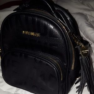 Steve Madden black backpack